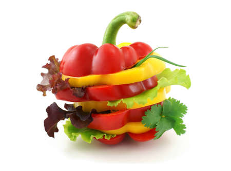 Vegetables sandwich.の写真素材
