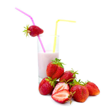 Berry yogurt の写真素材