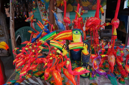 Wooden Birdsの写真素材