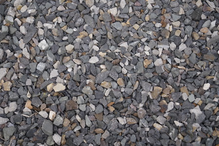 Small grey and white stones floorの写真素材