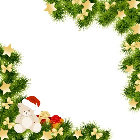 Christmas card background. Vector illustration.のイラスト素材