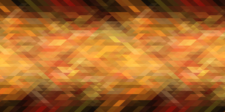 Gold horizontal abstract triangle geometric background. Vector illustration
