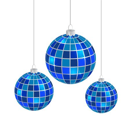 Abstract balls isolated on white background, vector illustrationのイラスト素材