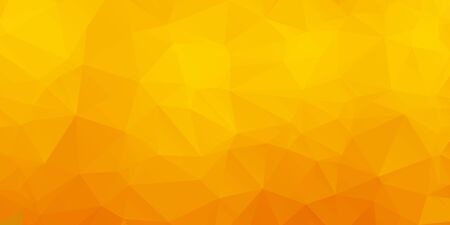 Abstract yellow triangle geometrical background. Vector illustrationのイラスト素材