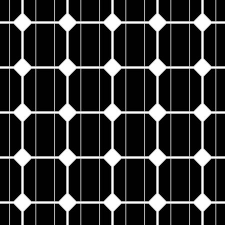 illustration of a seamless photovoltaik solar cell pattern. vectorのイラスト素材
