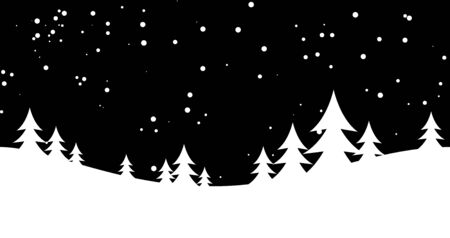 Winter background with snow. Christmas snow surface. vector illustrationのイラスト素材