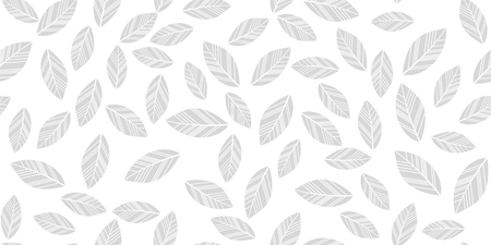 Leaves seamless backgroundのイラスト素材