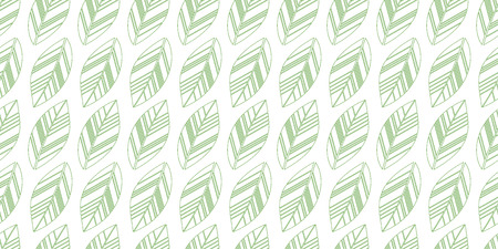 Leaves seamless backgroundのイラスト素材
