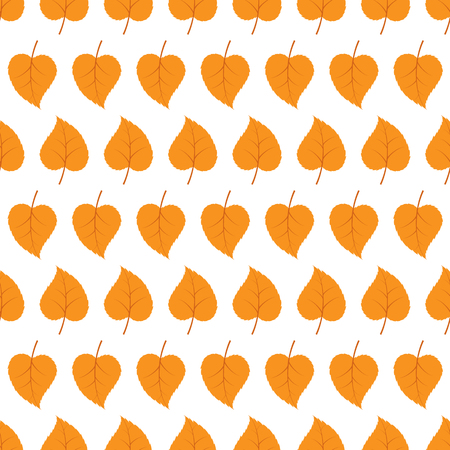 Seamless with yellow leavesのイラスト素材