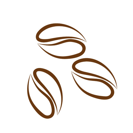coffee beans iconのイラスト素材