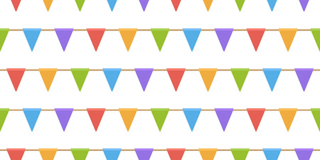 Garland vector iconsのイラスト素材
