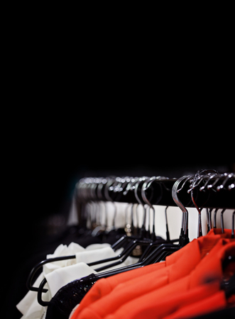 Department store on blackの写真素材