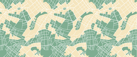Street map of townのイラスト素材