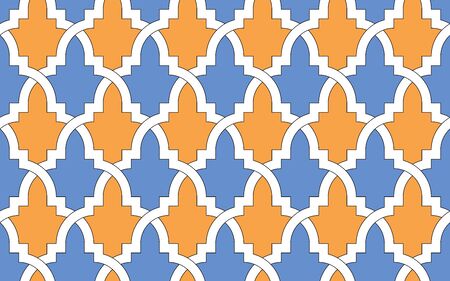 Geometric Islamic Ornament Patternのイラスト素材