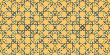 Geometric Islamic Seamless Patternのイラスト素材