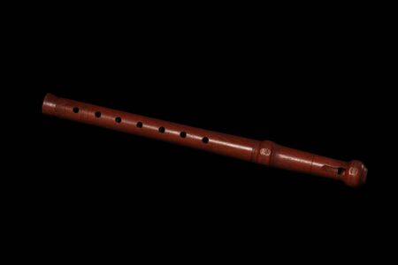 Wooden Fluteの写真素材