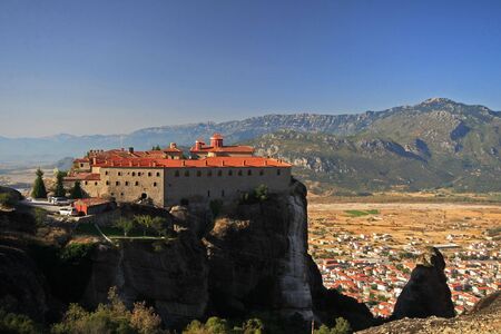Monastery of Meteora Greeceの写真素材