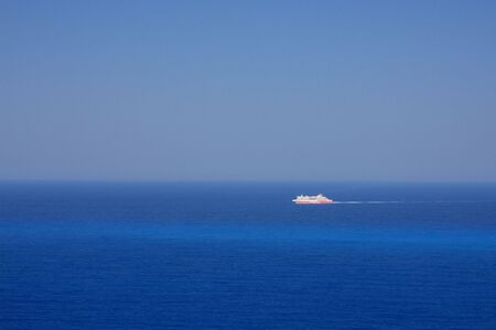 Ferry boat in Greece