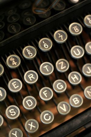 Antique Typewriterの写真素材