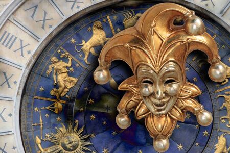 Venetian Mask compositionの写真素材