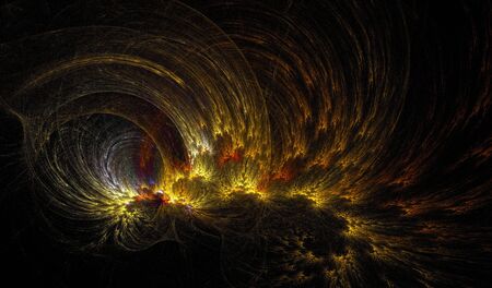 An artistic colored and fantasy fractal backgroundの写真素材