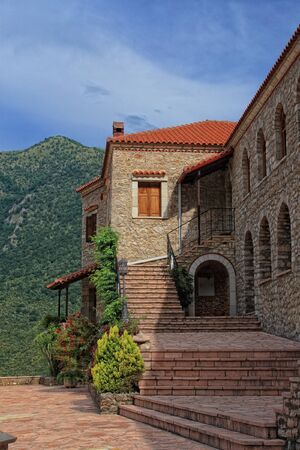 Greek orthodox monastery in Philiates Greece