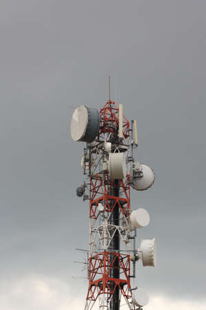 gsm telecommunications tower antenna 