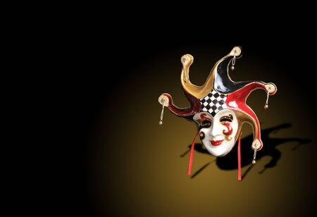 A Beautiful carnival mask composition from venice Italyの写真素材