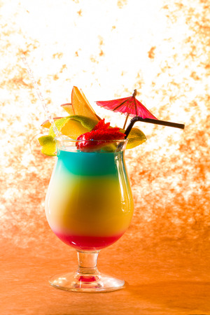 Fresh Sex on the beach cocktailの写真素材