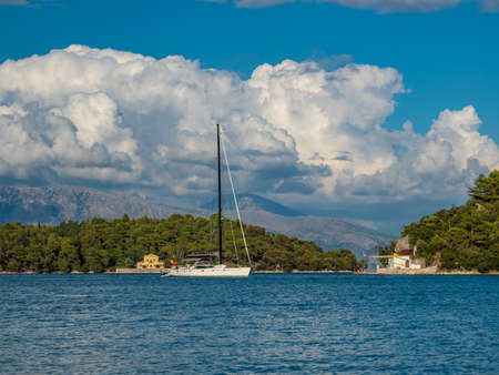 Nidri resort in Lefkas Greece