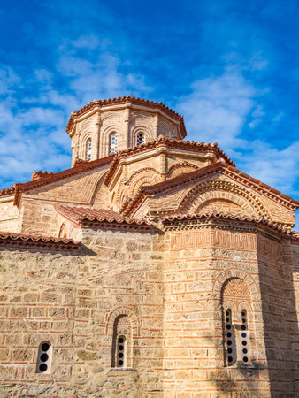 indide the Monastery of Great Meteoronの写真素材