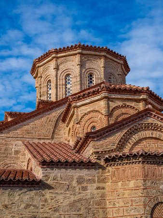 indide the Monastery of Great Meteoronの写真素材