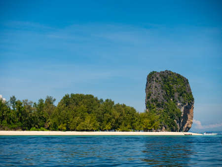 Poda island in Krabi thailandの写真素材