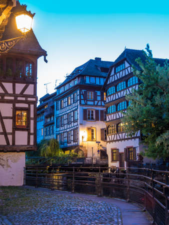 Petite France area in Strasbourg Alsace