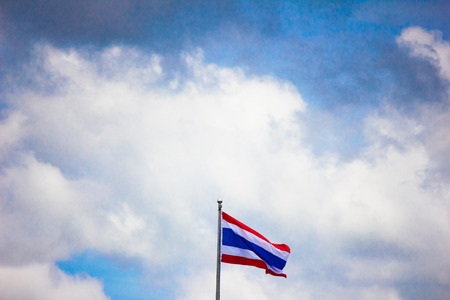 thai flagの写真素材