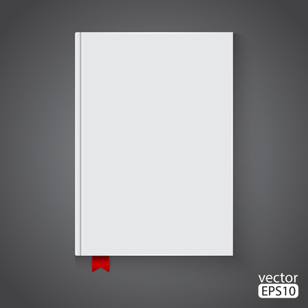 Blank book coverのイラスト素材