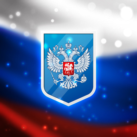 Coat of Arms of the Russian Federationのイラスト素材