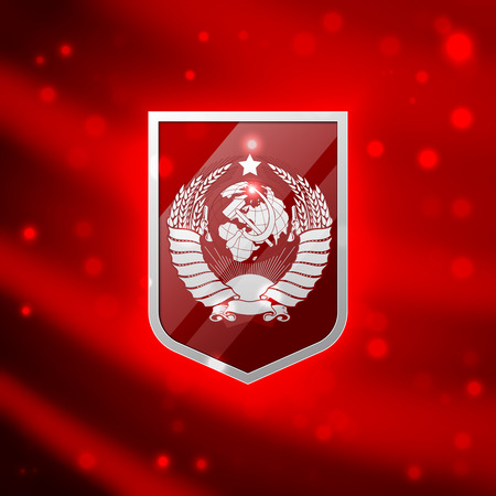 Coat of arms Soviet Unionのイラスト素材