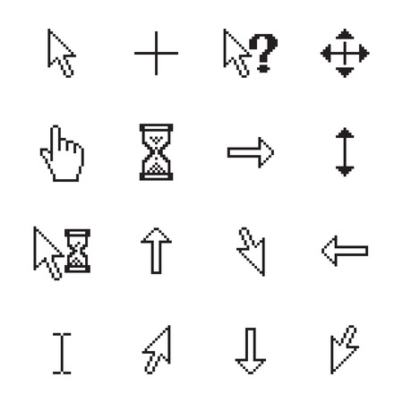 cursorのイラスト素材