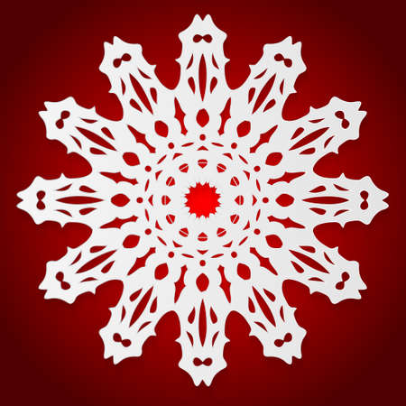 snowflakeのイラスト素材