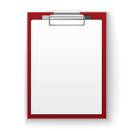 Vector image of the black tablet with paperのイラスト素材