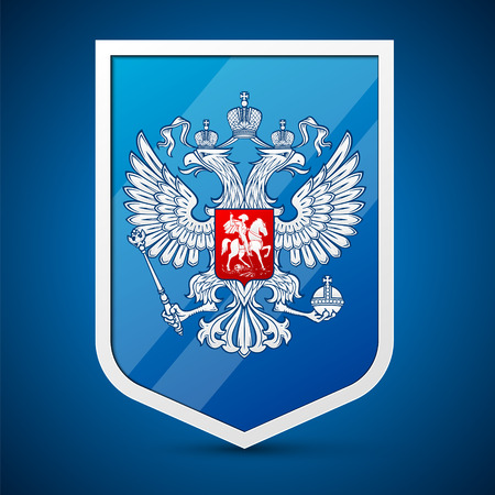 Coat of Arms of the Russian Federationのイラスト素材
