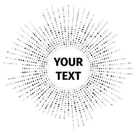 Dots background. Network concept.のイラスト素材