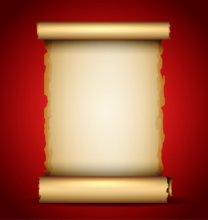 Illustration of an Old Scrollのイラスト素材