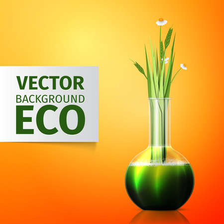 ECO backgroundのイラスト素材