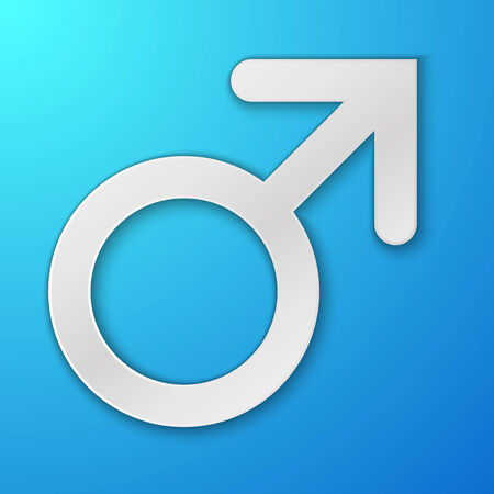 Male symbol Marsのイラスト素材