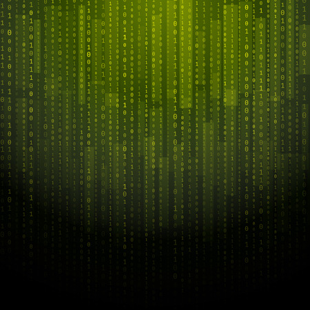 Abstract matrix backgroundのイラスト素材