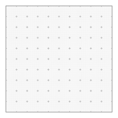 Graph grid paper background, seamless vector. Similar to paperのイラスト素材