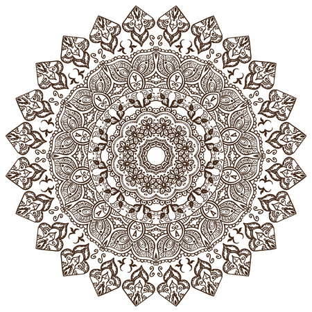 circular pattern of indian, excellent vector illustrationのイラスト素材
