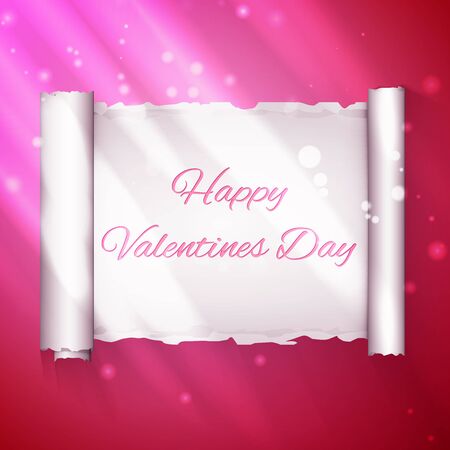 Happy Valentines Day card, excellent vector illustration, EPS 10のイラスト素材